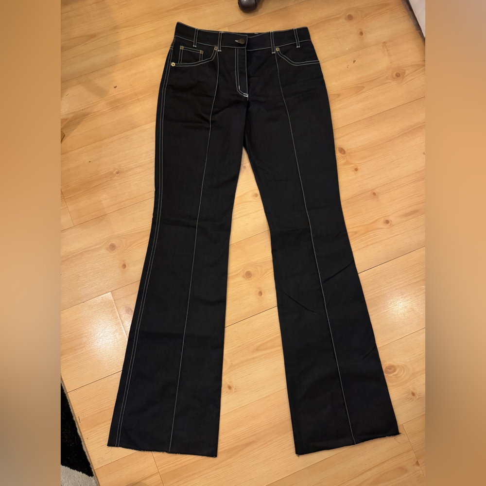 Chloe bootcut black jeans